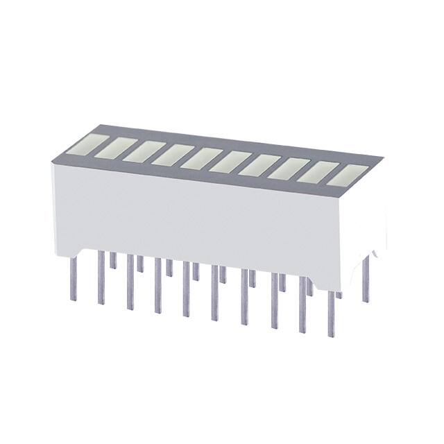 DC10CGKWA Kingbright  LED - Circuit imprimé Indicateurs Réseaux Barres lumineuses Graphiques à barres